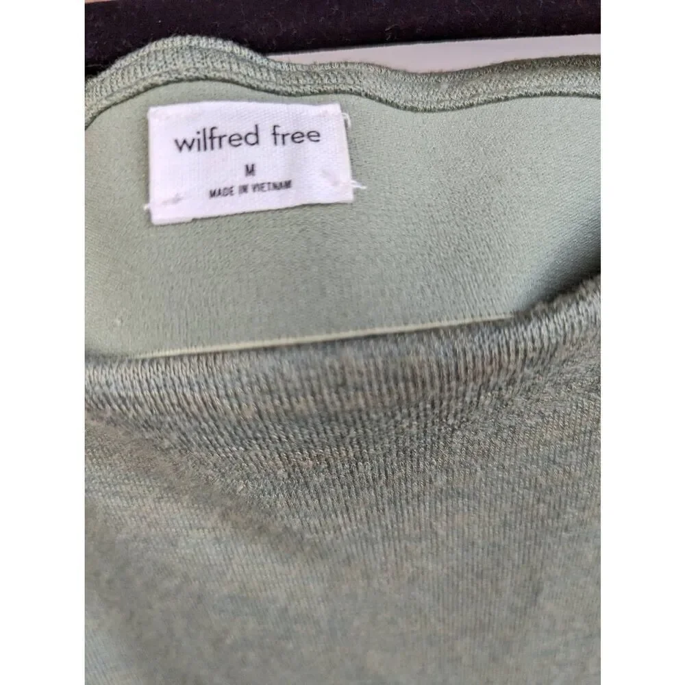 Aritzia Wilfred free knit midi pencil skirt Medium